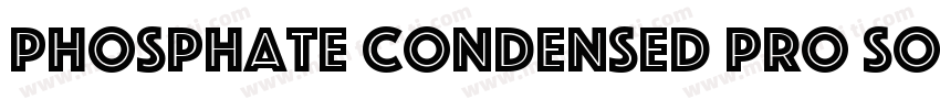 Phosphate Condensed Pro Solid字体转换